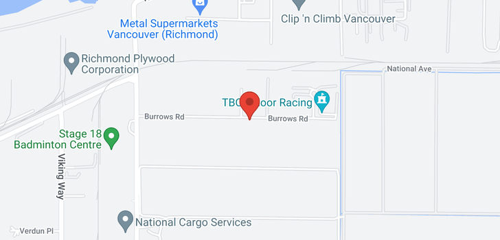 map of 14400 BURROWS ROAD